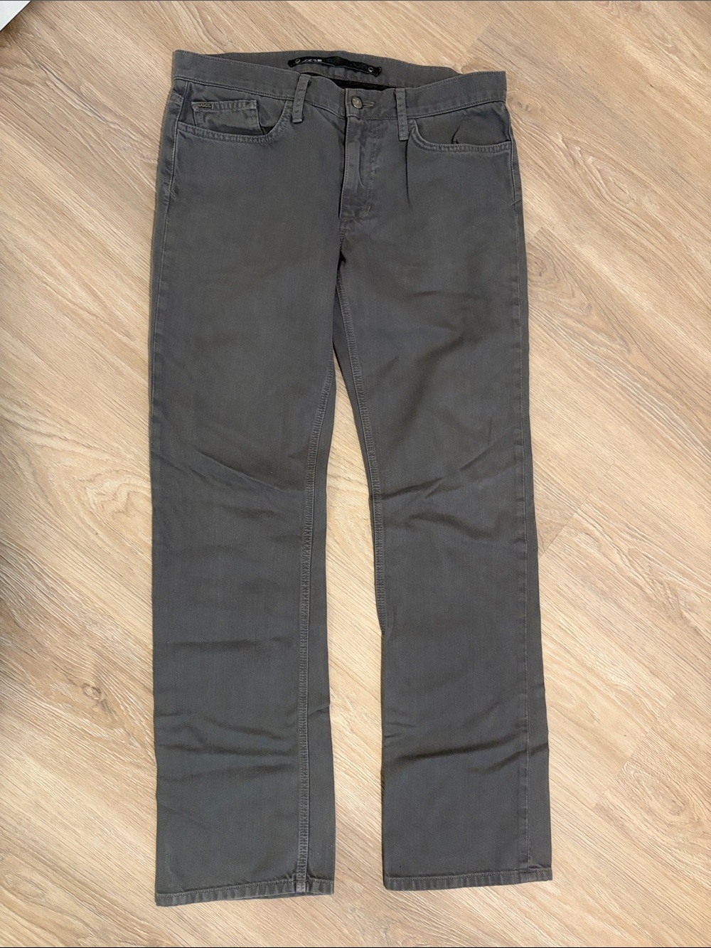 Joe’s Brixton Men's Gray Straight-Leg Jeans
